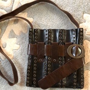 NWOT Leather NYC Boutique Crossbody Bag